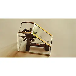 Swavalamban ~ Charkha { Brown . 11.5cm }